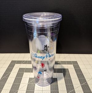 Starbucks 2015 Disney Parks Large Clear Tumbler